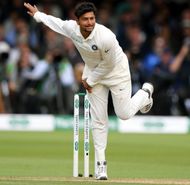 Kuldeep Yadav bowled just 9 overs in the Test match at Lord's.
